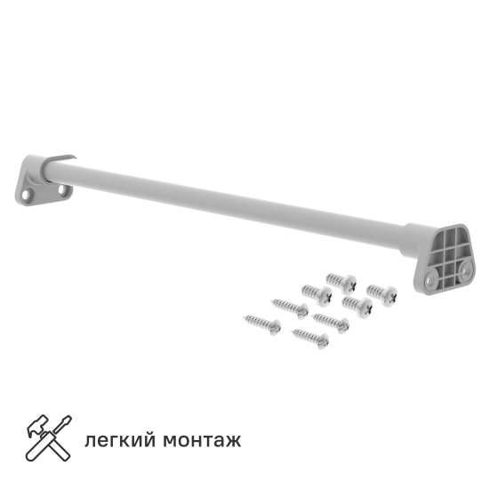 Штанга 40x54.5 см сталь цвет белый