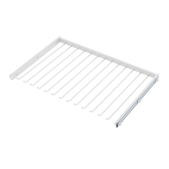 Брючница выдвижная 80х54.5 см металл цвет белый