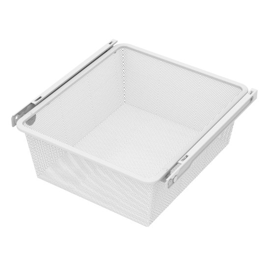 Корзина выдвижная 40х41.7x14.4 см цвет белый