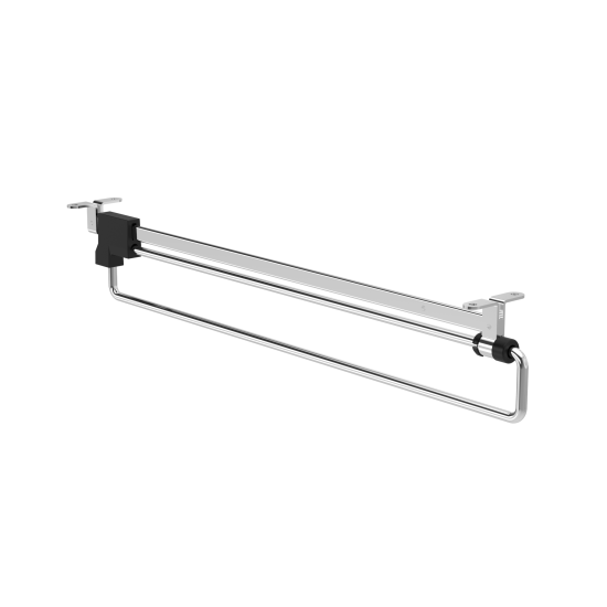 Выдвижная штанга 4.15x6.2x42 см металл цвет серый