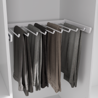 Брючница выдвижная 60х41.7 см металл цвет белый