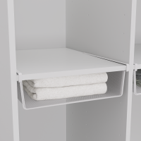 Сушилка 36х36х12 см металл цвет белый