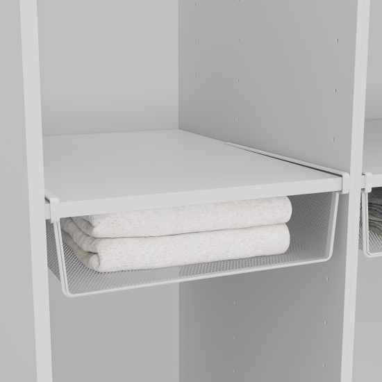 Сушилка 36х36х12 см металл цвет белый