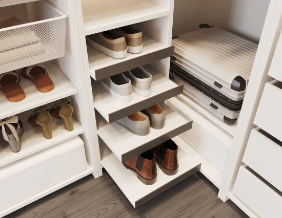 Сушилка 36х36х12 см металл цвет белый