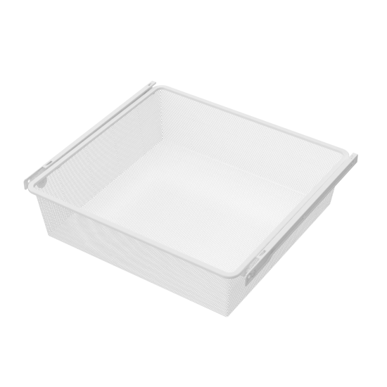 Корзина выдвижная 60х54.5x14.4 см цвет белый