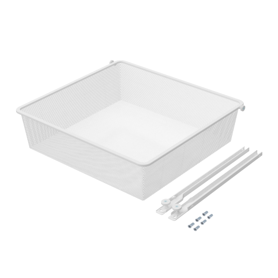 Корзина выдвижная 60х54.5x14.4 см цвет белый