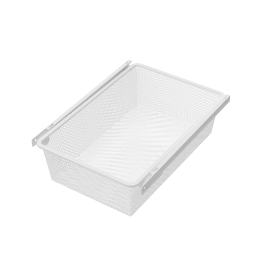 Корзина выдвижная 40х54.5x14.4 см цвет белый