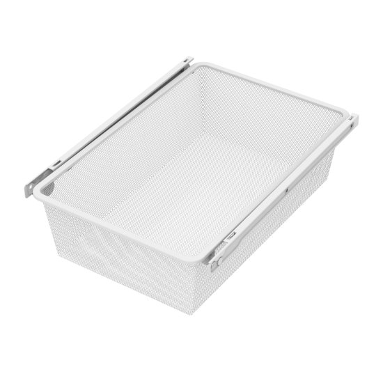 Корзина выдвижная 40х54.5x14.4 см цвет белый