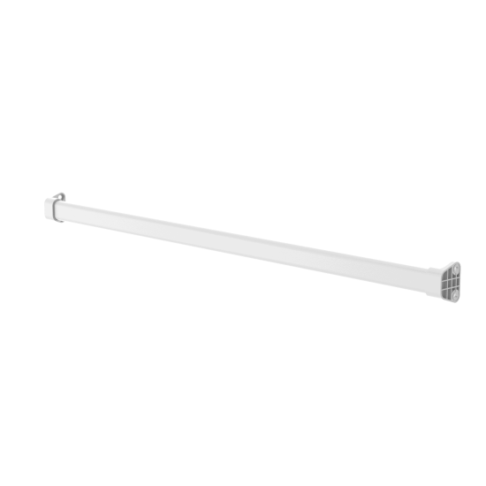Штанга 80х54.5 см сталь цвет белый