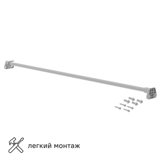 Штанга 80x54.5 см сталь цвет белый