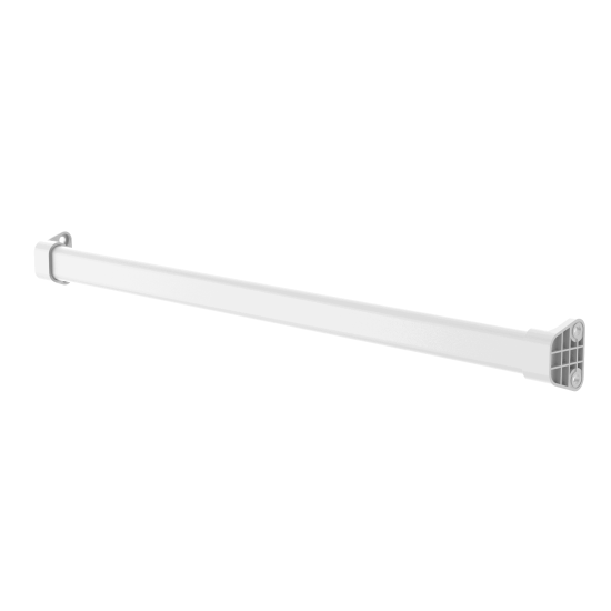 Штанга 60х54.5 см сталь цвет белый