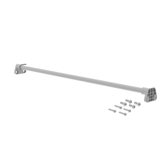 Штанга 60х54.5 см сталь цвет белый