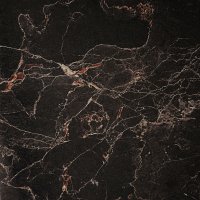 Комплект плинтусов Мрамор 300/60/60 см цвет черный