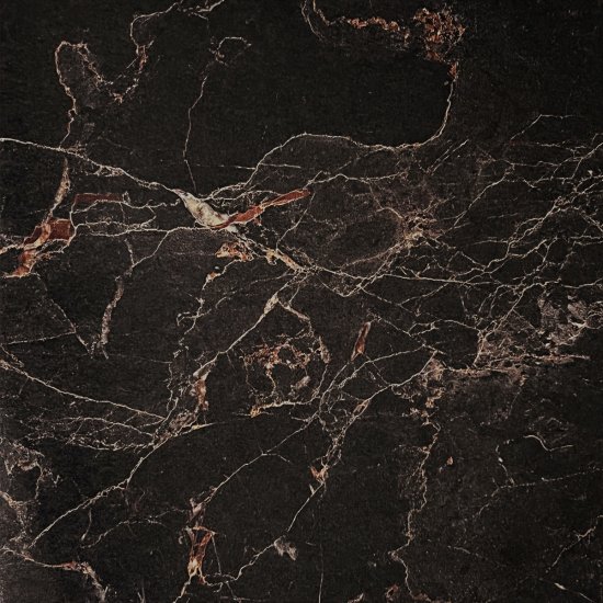 Комплект плинтусов Мрамор 300/60/60 см цвет черный