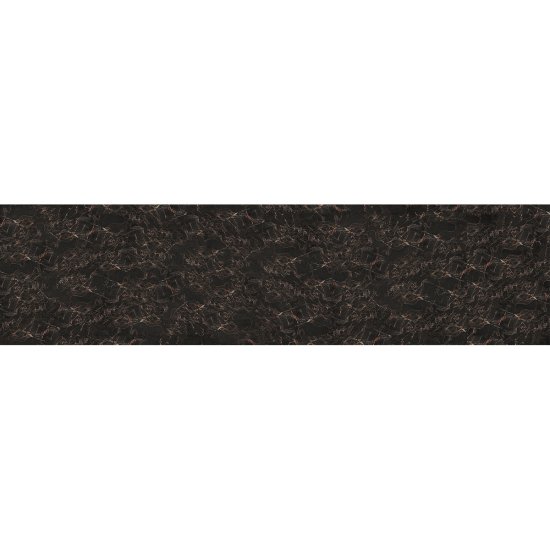 Комплект плинтусов Мрамор 300/60/60 см цвет черный