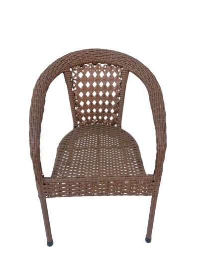 Кресло садовое Deco 66x58x80 см металл коричневое