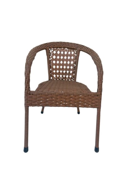 Кресло садовое Deco 66x58x80 см металл коричневое