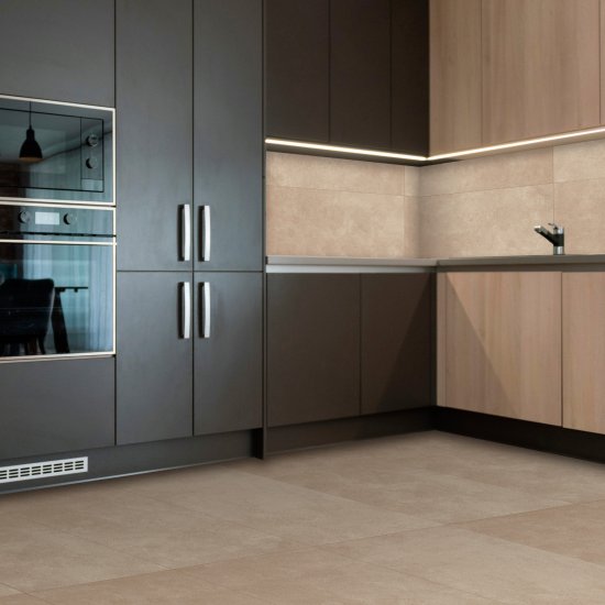 Глазурованный керамогранит Estima UN05 60x120 см 1.44 м² неполированный цвет бежевый