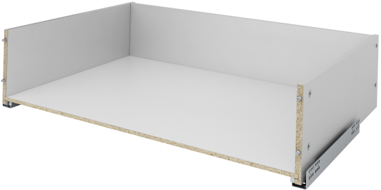 Выдвижной ящик для кухни 35.2x17.7x51.1 см KONSENSA ДСП цвет серый