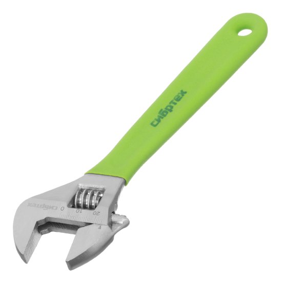 Ключ разводной Сибртех захват до 30 мм длина 200 мм