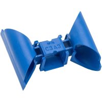 Соединитель для подрозетников Gusi Electric 45x58x24 мм с лапками IP20 цвет синий