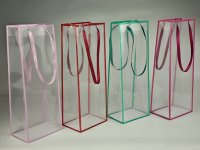 Подарочный пакет Арт и дизайн 9x34x13 см цвет в ассортименте