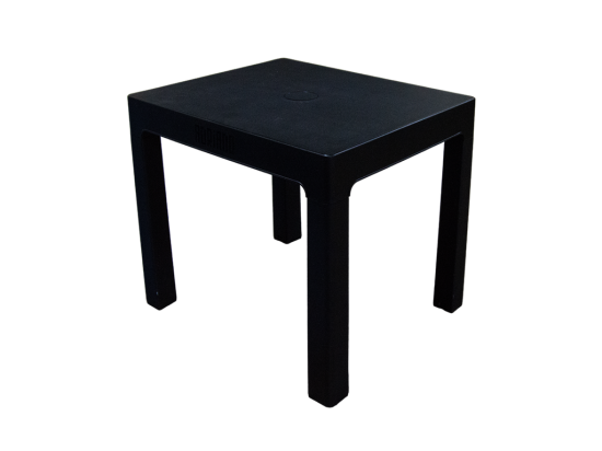 Садовый стол нераздвижной Adriano 48x7.5x39.5 см цвет графит