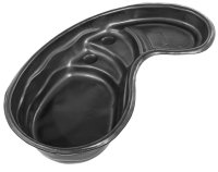 Пруд декоративный V-280 полиэтилен 280 л 190x110x40 см