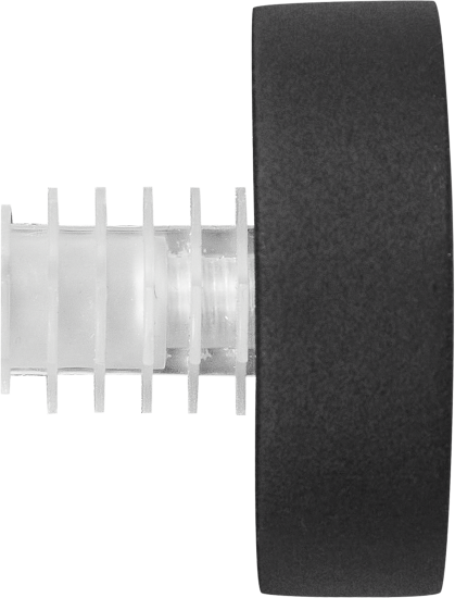 Наконечник Шайба металл цвет черный 2 см 2 шт.