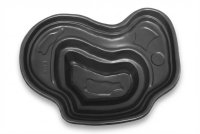 Пруд декоративный V-440 полиэтилен 440 л 210x126x45 см
