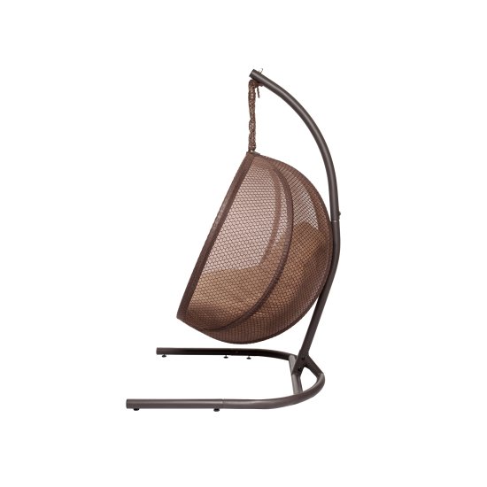 Кресло подвесное Greengard Арвис одноместное бежевый/коричневый