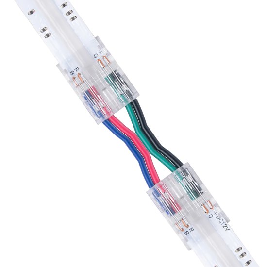 Коннектор соединительный для гибкой RGBW светодиодной ленты Apeyron Electrics 12-24 В 12 мм IP20