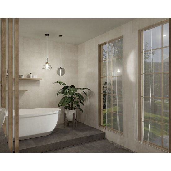 Керамогранит Axima Ronda светло-серый 600х600х8 мм (5 шт.=1,8 кв.м)