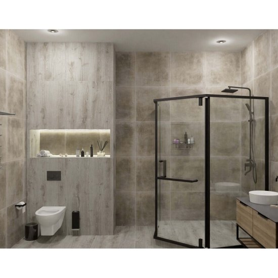 Керамогранит Axima Argos серо-коричневый 600х600х8 мм (5 шт.=1,8 кв.м)