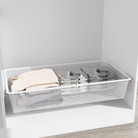 Корзина выдвижная 80х54.5x14.4 см цвет белый