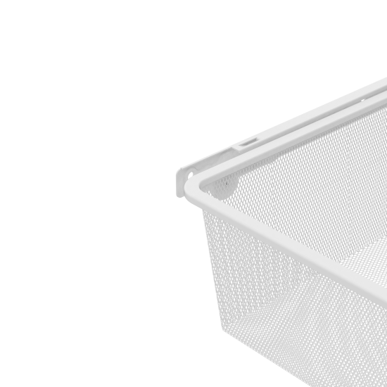 Корзина выдвижная 80х54.5x14.4 см цвет белый