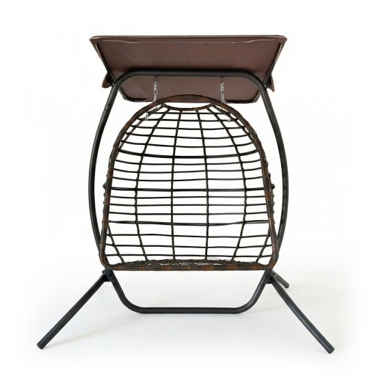 Кресло подвесное Greengard Суматра 2-х местные бежевый/коричневый