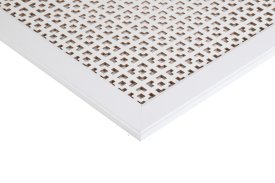 Экран радиатора Дамаско 90x60 см МДФ цвет белый