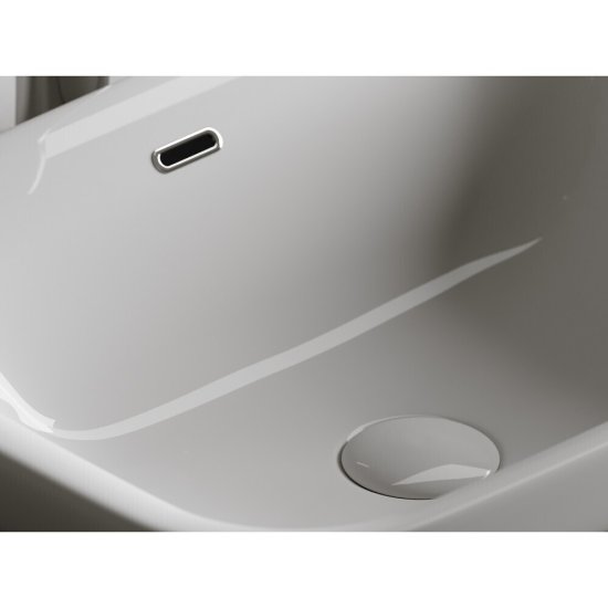 Раковина Ceramicanova Element 58 см встраиваемая белая (CN6041)