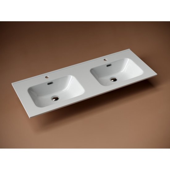 Раковина для тумбы Ceramicanova Element 120 см двойная (CN7004)