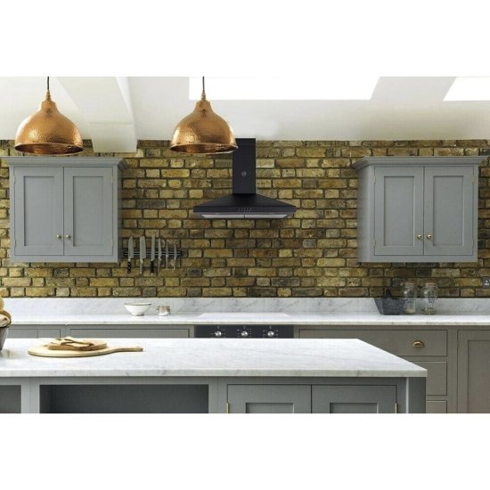 Кухонная вытяжка купольная MBS Laurus 160 Black 60 см черная