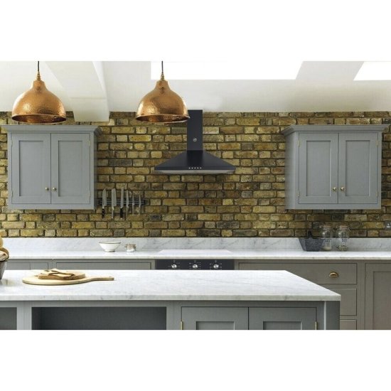 Кухонная вытяжка купольная MBS Gerbera 160 Black 60 см черная