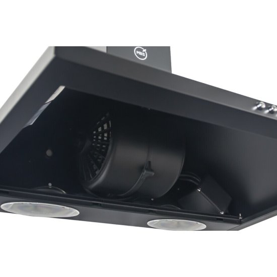 Кухонная вытяжка купольная MBS Gerbera 160 Black 60 см черная