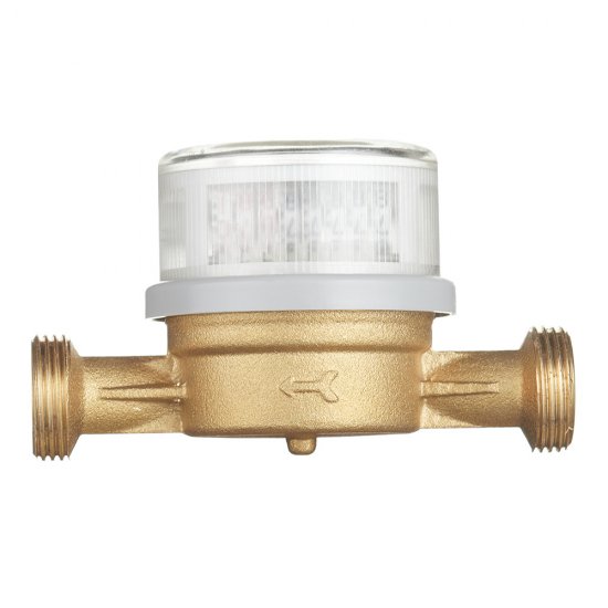 Счетчик универсальный Пульсар DN15 110 мм без сгонов