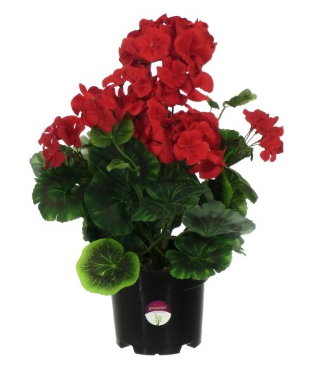 Искусственное растение Герань ø13 h37 см