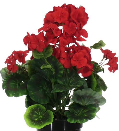 Искусственное растение Герань ø13 h37 см