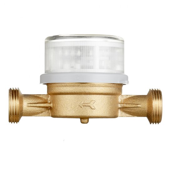 Счетчик универсальный Пульсар DN15 110 мм со сгонами