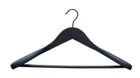 Плечики KONSENSA 45 см дерево цвет черный