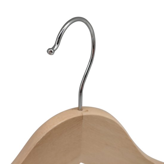 Плечики для одежды KONSENSA 44.5 см дерево цвет натуральное дерево 4 шт.