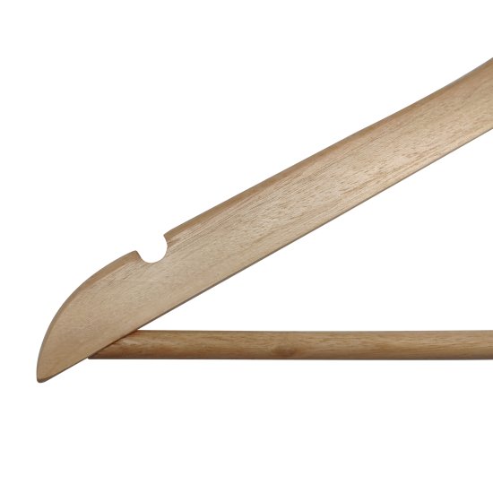 Плечики для одежды KONSENSA 44.5 см дерево цвет натуральное дерево 4 шт.